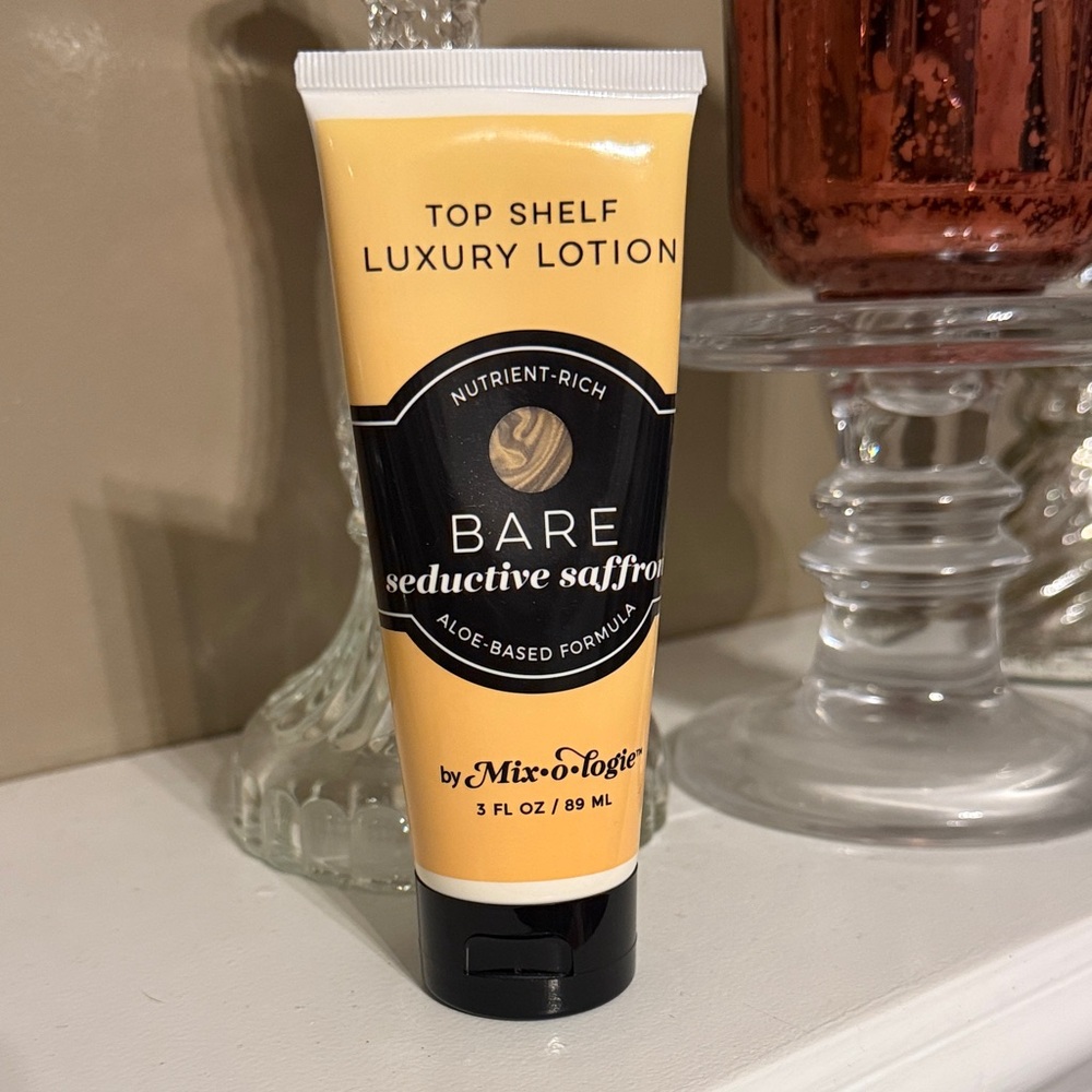 New Mixologie Bare Seductive Saffron Luxury Lotion 3 fl oz
